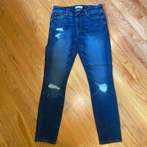 NWT- LOFT CURVY SKINNY JEANS SIZE 28/6